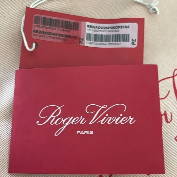 NWT Roger Vivier Choc Disco Mini Bag - brand new, never used - $3500 retail! - Picture 12 of 16